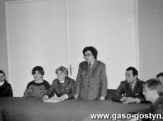 8718.Konferencja sprawozdawczo-wyborcza Hufca ZHP Gostyn (sala Komitetu Miejsko-Gminnego PZPR przy ulicy Swierczewskiego, 1986 r.).JPG
