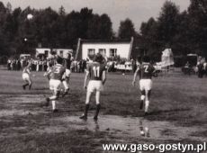 883.Stadion w Gostyniu - mecz towarzysski MZKS Kania Gostyn - Hoyerswerda (NRD) - 21 lipca 1973 r.