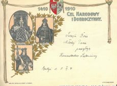 884. Telegram slubny (Gostyn, 8 wrzesnia 1931 r.)