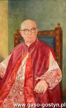 903.Ksiadz kanonik Teodor Lerch - w latach 1966-1985 proboszcz parafii farnej w Gostyniu.JPG