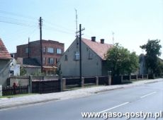 9041.Ulica Poznanska w Gostyniu (lata 90. XX wieku)