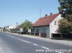 9042.Ulica Poznanska w Gostyniu (lata 90. XX wieku)