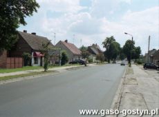 9094.Ulica Poznanska w Gostyniu (2. polowa lat 90. XX wieku)