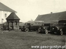 911. Oddzial niemiecki stacjonujacy w klasztorze na Swietej Gorze w Gostyniu (1941 r.)