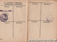 913.Ksiazeczka wojskowa Jerzego Niestrawskiego, syna Hipolita, burmistrza Gostynia rozstrzelanego przez Niemcow w 1939 r.