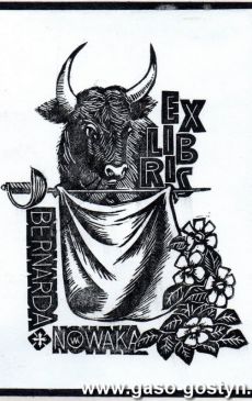 9192.Exlibris autorstwa Krzysztofa Wytykowskiego z Gostynia (2. polowa lat 80. XX wieku)