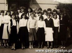 921.Klasa IV c - Liceum Ogolnoksztalcace w Gostyniu (1983 r.)