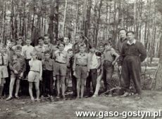 9214.Harcerze z Gostynia na obozie w Zaniemyslu