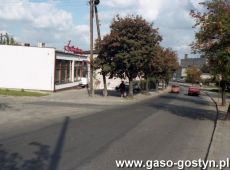 9235.Ulica Hutnika w Gostyniu (lata 90. XX wieku)
