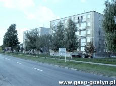 9240.Ulica Leszczynska w Gostyniu (lata 90. XX wieku)