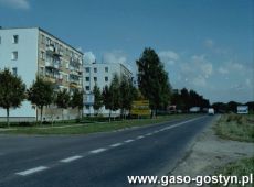 9241.Ulica Leszczynska w Gostyniu (lata 90. XX wieku)