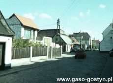 9252.Ulica Kacza w Gostyniu w latach 90. XX wieku
