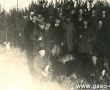 9272.Pierwsze polowanie czlonkow Kolka Lowieckiego w Gostyniu na dziki w okolicach lesniczowki Klony (1948 r.), dziki odstrzelili Zbigniew Jankiewicz i Edmund Kaczmarek