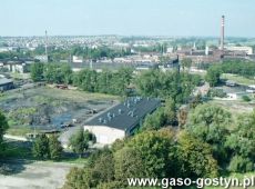 9285.Gostyn - widok z wiezy kosciola farnego (1993 r.).JPG