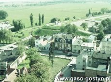9289.Gostyn - widok z wiezy kosciola farnego (1993 r.).JPG
