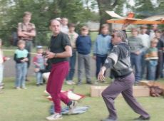 9304.Pozegnanie wakacji - impreza plenerowa w Osrodku Sportu i Rekreacji w Gostyniu, pokaz modeli latajacych (wrzesien 1993 r.).JPG
