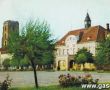 9319.Rynek w Gostyniu na pocztowce wydanej w okresie PRL-u