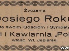 937. Zyczenia noworoczne z Oredownika Gostynskiego (Gostyn, 1938 r.)