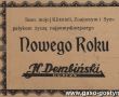 940. Zyczenia noworoczne z Oredownika Gostynskiego (Gostyn, 1938 r.)