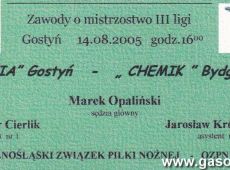 967.Sklad sedziowski meczu o mistrzostwo III ligi Kania Gostyn-Chemik Bydgoszcz, mecz zakonczyl sie wynikiem 2-1 dla gostynskiej druzyny (bramki Gajowniczek i Wojciechowski dla Kani i Wolski dla Chemika)