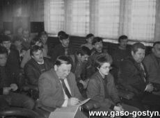 974.Zebranie sprawozdawczo-wyborcze MZKS Kania Gostyn (sala kregielni KS Start w Gostyniu, 1984 r.).JPG