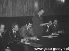 981.Zebranie sprawozdawczo-wyborcze MZKS Kania Gostyn (sala kregielni KS Start w Gostyniu, 1984 r.).JPG