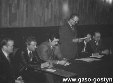 981.Zebranie sprawozdawczo-wyborcze MZKS Kania Gostyn (sala kregielni KS Start w Gostyniu, 1984 r.).JPG
