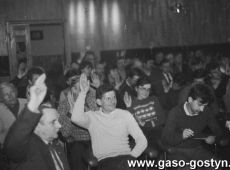 984.Zebranie sprawozdawczo-wyborcze MZKS Kania Gostyn (sala kregielni KS Start w Gostyniu, 1984 r.).JPG