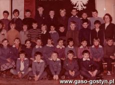 987.Klasa IV a - Szkola Podstawowa nr 3 w Gostyniu (1982 r.)