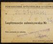 988.Legitymacja czlonkowska Powszechnej Spoldzielni Spozywcow w Gostyniu (1955 r.)