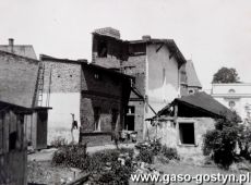 990. Podworze domu przy Strasse der S.A. 98 (obecnie Jana Pawla II) w Gostyniu (maj 1942 r.)