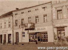 996. Rynek w Gostyniu - pierzeja poludniowa (koniec lat 30. XX wieku)