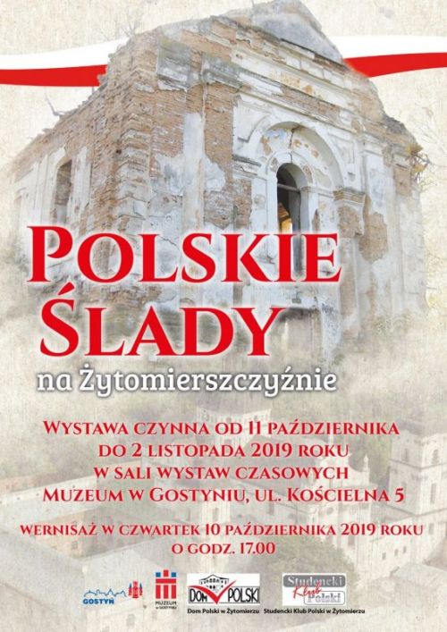 PLAKAT Polskie Slady Na Zytomierszczyznie