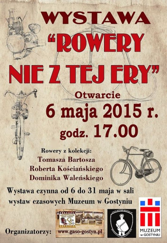 ROWERY NIE Z TEJ ERY