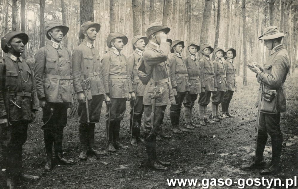 W lesie krajewickim - GaSo - archiwalne zdjęcia Gostynia